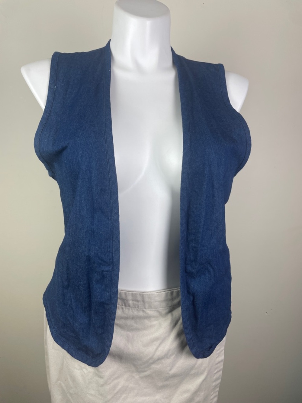 Lanz Originals Made in USA Blue Vest